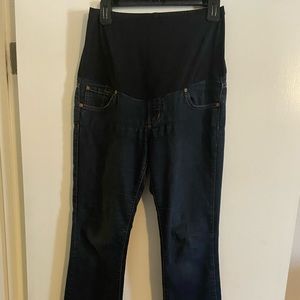 Maternity book cut jeans